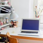 26 PCS Table Number Holder - Table Card Holder Stand Wire Photo Holder with 26 Pcs Floral Table Number Cards, Place Card Holder Stand for Weddings Party Office Paper Memo Menu Note Clips