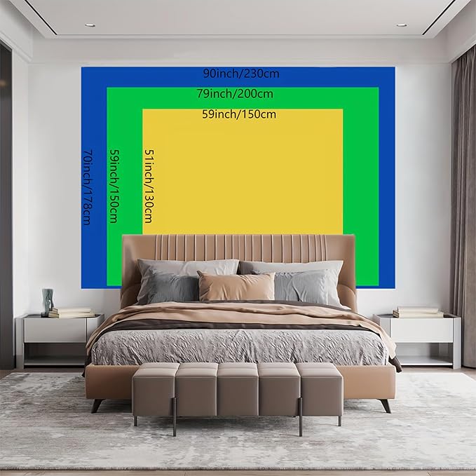 BSFHH Nature Tapestry Forest Tree Sea Cave Wall Hanging, Stream Through Rainforest Landscape Wall Art Tapestry for Bedroom Living room (Cave Waterfall, 110" × 87", Unframed)