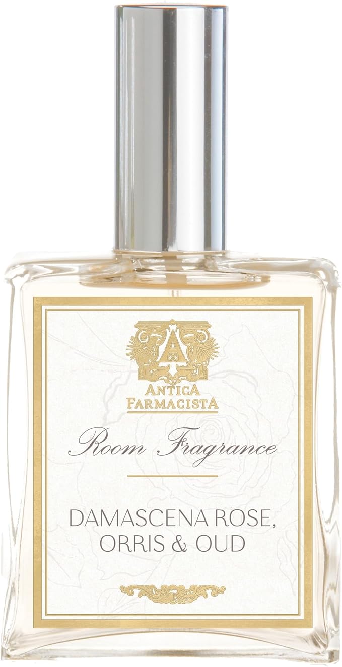Antica Farmacista Room Spray - Damascena Rose, Orris and Oud Room, 3.4 Fl Oz (Pack of 1)
