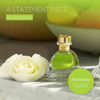 AGRARIA PetiteEssence Flower and Reed Diffuser Set, Handcrafted Sola Flower Botanical Home Fragrance, Scented Oil Diffuser Gift Set for All Occasions