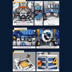 Skyscrapers Modular Building Blocks,Four Heroes Building Architecture Set -Collectible Display Toy with Adults, Sci-Fi MOC Construction Toy (6135pcs)