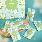 SCENTORINI Scented Sachets for Drawers and Closets, Jasmine Scent 14 Pack, Long-Lasting Sachets Bags Wardrobe Freshener, for Drawers, Closets, Cars