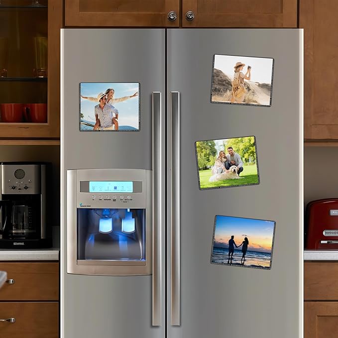 Magnetic Frame 8x10 for Fridge,Magnet Photo Pocket,Sign Holders 3PCS