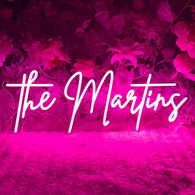 IbayNawi Custom Neon Signs, Personalized Large Neon Sign for Wall Decor, Colorful Neon Sign Custom Wedding Birthday Party Gift Neon Name Sign