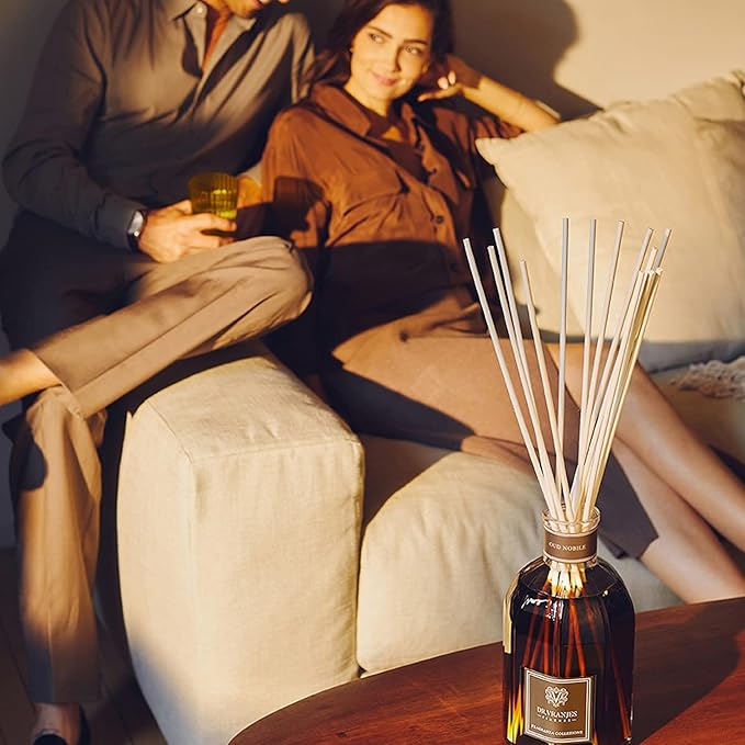 Dr. Vranjes - Oud Nobile 2500 ml Diffuser + Double Pack of White Sticks (3 Pieces Bundle)- Luxury Home Fragrance, Made in Italy, Main Scent: Oriental, Olfactory Pyramid: Bergamot, Oud, Myrrh