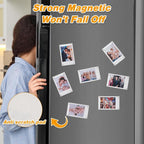 15 Pack Acrylic Fridge Magnetic Frame for Polaroid, 2.36x3.54 In Mini Picture Frames for Fujifilm Instax Mini, Double Sided Photo Refrigerator Magnet Picture Frame Clear Picture Display Frame