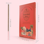 Incense Sticks, Dragons Blood Incense, Pack of 100 Stick, Hand Rolled Aromatic Masala Made with Natural Ingredients, 45-60 Min Burn Time, Best for Home Fragrance, Meditation, Yoga, Spiritual Healing