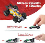 Pull Back Cars Toy Model Set 12Pack 1:43, Small Race Cars Wind up Racing Car, Easter Stuffing, Cake Tops, for Toddlers Kids Ages 2 3 4 5 6 7 8 Boys and Girls Birthday Party Favors