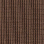 Easy-Going Recliner Stretch Sofa Slipcover Sofa Cover 4-Pieces Furniture Protector Couch Soft with Elastic Bottom, Spandex Jacquard Fabric Small Checks(Recliner,Brown)