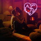 Cat Neon Sign, Neon Signs for Wall Decor Neon Pink LED Signs Room Neon Light Up Signs Home Decor for Bedroom Club Party Bar Shop USB Operated