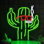 Cactus Neon Sign Led Neon Lights Neon Signs for Wall Decor Light Up Sign for Birthday Party Club Gift