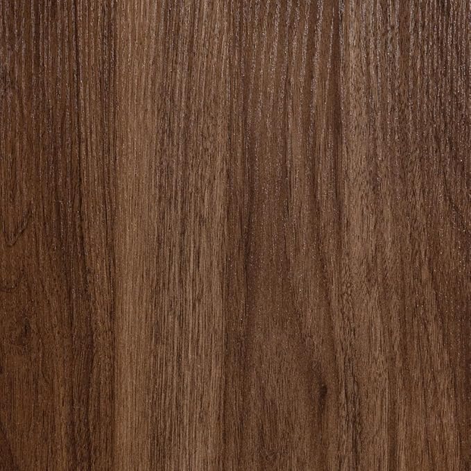 24 Inch Floating Shelves for Wall Set of 2, 8"D Wood Grain Bathroom Shelves with Invisible Brackets, Easy Install Engineered Wood Storage Shelves for Kitchen, Living Room, Bedroom, Walnut Finish