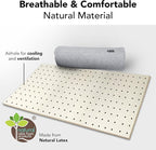 Ultra Thin Pillow 1 inch Thickness - Foldable, Rollable, Stackable - Made from Natural Latex - Low Profile, Super Flat (Soft, Gray Slate)