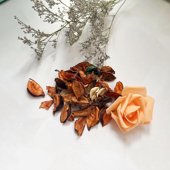 Potpourri Bags,Home Fragrance Sachet Petal,Potpourri Bowl Filler,vase Filler for Families, Weddings, Cars, Coffee Shops, etc Decoration, 2 Bags/10oz (Citrus)