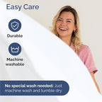 Cal King Size 4 Piece Sheet Set - Comfy Breathable & Cooling Bed Sheets Set - Hotel Luxury Bedding for Women, Men, Kids, Teens, Boys & Girls - Deep Pockets, Ultra-Soft, Wrinkle Free - Oeko-Tex - White