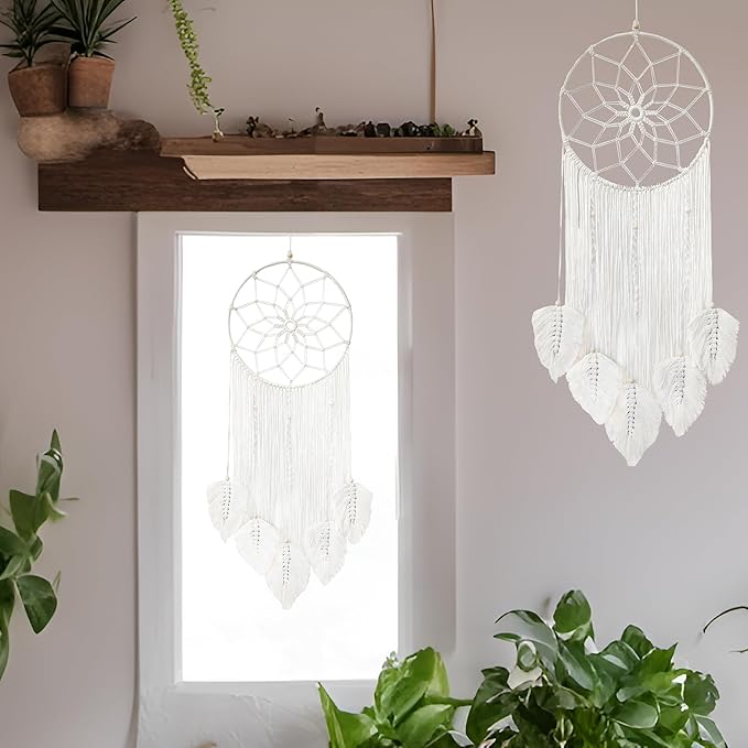 Dream Catchers, Home Decor, Bohemian Dream Catcher, Handmade Dream Catcher, Gifts for mom, Friends, Women, Teen Girl Room, Girls, Wall Decor, Bedroom Decoration, Wedding Party Blessing Gift