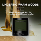 Hinoki Fantôme Scented Candles for Men and Women - 8.5 oz - Soy, Coconut Wax Candle Blend - Aromatic Candles for Home with Japanese Cypress, Jasmine and Smoked Amber - 50-Hour Burn - Cotton Wick