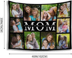 Custom Tapestry For Wall Bedroom Custom Backdrop Personalized Image Text Photo Customized Funny Tapestry Banners And Signs Mother's Day Horizontal Tapestrys