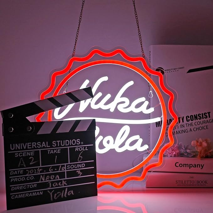 Game Neon Sign for Room Decor - Animated Movie LED Neon Lights Wall Art, USB Powered, Perfect for Gifts Party Bedroom Bar Decor