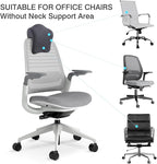 BALAPET Memory Neck Support for Office Chair, Headrest Pillow for Neck Pressure Relief Improved Posture for Working Chair, Car, Sofa, Plane and Travel