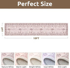 AMOAMI Vintage 2X10 Runner Rug Non Slip Soft Runners for Hallways Washable Hallway Runner Rug Bedside Rugs for Bedroom Long for Hallways Entryway Laundry Room Stair Kitchen Bathroom