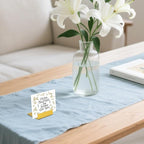 Urban Deco Table Card Holder Metal Place Card Holders Steel Card Holders for Photos, Food Signs, Memo Notes, Weddings, Restaurants, Birthday (Gold 24PK)