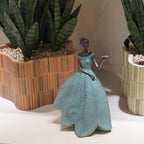 Guichifun Fairy Statue Collection Home Decoration - Leaf Angel Girls with Dragonfly Resin Home Decor for Outside or Inside Rustic Garden Outdoor Yard Decorations Figurines Gift 7.4 x 5.25 x 12 Inch