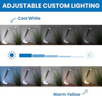 Mount-It! LED Desk Lamp with Wireless Charger and USB-C Charging Port, Dimmable Desk Lamp with 25 Brightness and Color Modes, for Home or Office, Adjustable Arm, Silver/White