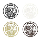 Custom Metal Garden Sign, Personalized Metal Home Garden Sign, Garden Gecor for Outside, Personalized Garden Signs with Name, Flower Garden Sign, Mom Grandma Women gifts