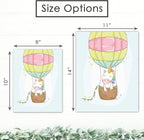Unicorn Wall Decor Art Prints (Set of 4) - Unframed - 11x14 | Girls Room Decor | Enchanting and Whimsical Design | Adding Fantasy and Charm to Kids' Rooms or Nurseries | Wall Art for Unicorn Lovers