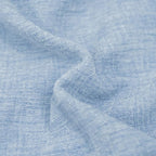 CaliTime Throw Pillow Covers Decorative 24 X 24 Inches Pack of 2 Cozy Chenille Cushion Cases for Couch Sofa Bed Living Room Home Baby Blue