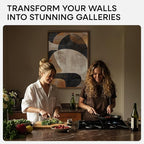 Homeforia 20x28 Picture Frame Brown, High End Dark Oak 20x28 Walnut Wooden Poster Frames with Mat 14x22, 20 x 28 Wood Frame Matted to 14 by 22, 28x20 Hanging Frames, Tempered Glass, Wall Kit, Set of 1