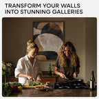 Homeforia 22x28 Poster Frame Walnut, High End Dark Oak 22x28 Large Wooden Picture Frame with Mat 18x24, 22 x 28 Brown Wood Frame Matted to 18 x 24, 28x22 Thin Frame, Tempered Glass, Wall Kit, Set of 1