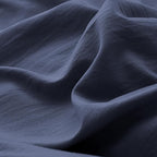 Bedsure Navy Duvet Cover Full Size - 3 Pieces Prewashed Extra Soft Cotton-Like Bedding Set, Includes 1 Duvet Cover 80x90 Inches with Zipper Closure & 2 Pillow Shams, Comforter Not Included