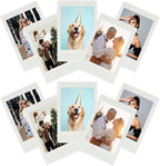 PATIKIL 2x3 Fridge Magnetic Frame, 10Pcs Mini Picture Frames Photo Frame Instant Film Small Picture Holder for Fujifilm Refrigerator, White