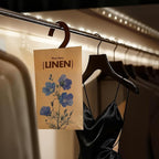 Potpourris Linen Scented Hanging Paper Sachets - 12 Pack for Closet & Home | Long-Lasting Air Freshener & Odor Eliminator for Drawer, Car, Bathroom | Ideal Gift Idea