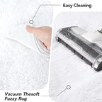 Large Area Rugs for Living Room: Extra Large Area Rugs 10x14 Living Room - Big White Rug (White 10x14 Feet)