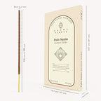 Palo Santo Incense Sticks, Organic Hand Dipped 100 Sticks with Natural Herbs & Aromatic Ingredients, Burn Time 45 to 60 Minutes, Incense for Positivity, Yoga, Meditation, Relaxation, Spiritual Gift