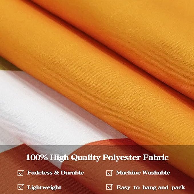 Kanuyee Boho Burning Sun Tapestry Wall Hanging, Retro 70s Abstract Vintage Geometric Rainbow Sunrise Tapestries for Bedroom Living Room Backdrop 60×80 inch