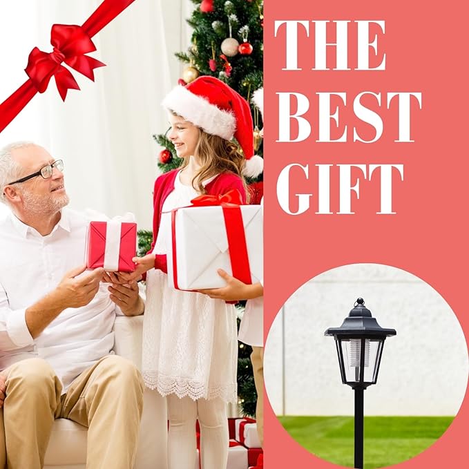 Solar Pathway Lights, 2 Pack, Waterproof LED for Outdoor Walkway, Yard, Garden, Landscape – Great Gardening Gift for Mom, Grandma, Women(Corridor Pathway Lights)