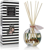 LOVSPA Reed Diffuser Set, Winter Woods Scented Oil Diffuser with Sticks, Home Fragrance Accessories for Bathroom Shelf Decor, Aroma Diffusers for Home or Office Desk, USA Made