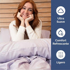 Cal King Size 4 Piece Sheet Set - Comfy Breathable & Cooling Bed Sheets Set - Hotel Luxury Bedding for Women, Men, Kids, Teens, Boys & Girls - Deep Pockets & Wrinkle Free - Oeko-Tex - Light Lavender