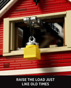 Nifeliz Red Barn Building Set for Adults, Vintage Countryside Style Model Toy for Display and Home Décor, Highly Detailed House Collectible Gift (3,507 PCS, NF10314)