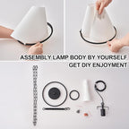 White Linen Pendant Lights for Kitchen Island Hemp Rope Black Hanging Pendant Light with Linen Lampshade 10in Transitional Pendant Light for Kitchen Sink Entryway Dining Room