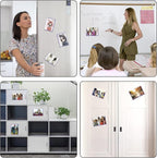 Purple Magnetic Picture Frame 4X6 for Refrigerator 10 Pack,Photo Magnets Sleeves