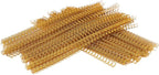 100 Pack Metal Twin Loop Binding Wire Coils, 34-Loop, 3/4" Cinch Book Binding Wire, 3:1 Pitch, YolieraArt Double Loop Bindings180 Sheet Capacity Fit for School Office Notebook Maker Gold