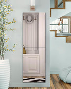 Shatterproof Wall Mirror Full Length for Bedroom, Acrylic Gym Mirrors For Home, Extra Thick: 0.12 inch, 14 x 24 inch x 2 Pcs, Workout Mirrors Safe for Kids, Over The Door, Long Wall Mounted