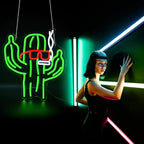 Cactus Neon Sign Led Neon Lights Neon Signs for Wall Decor Light Up Sign for Birthday Party Club Gift