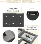 Jerry & Maggie 4×6 collage frame 24 pictures, picture frames collage wall decor, 24 slot picture frame Wall Hanging For 6×4 Photo, Grey