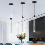 Mini Chandeliers Modern Crystal Pendant Lighting LED Dimmable Pendant Lights Kitchen Island Dining Room